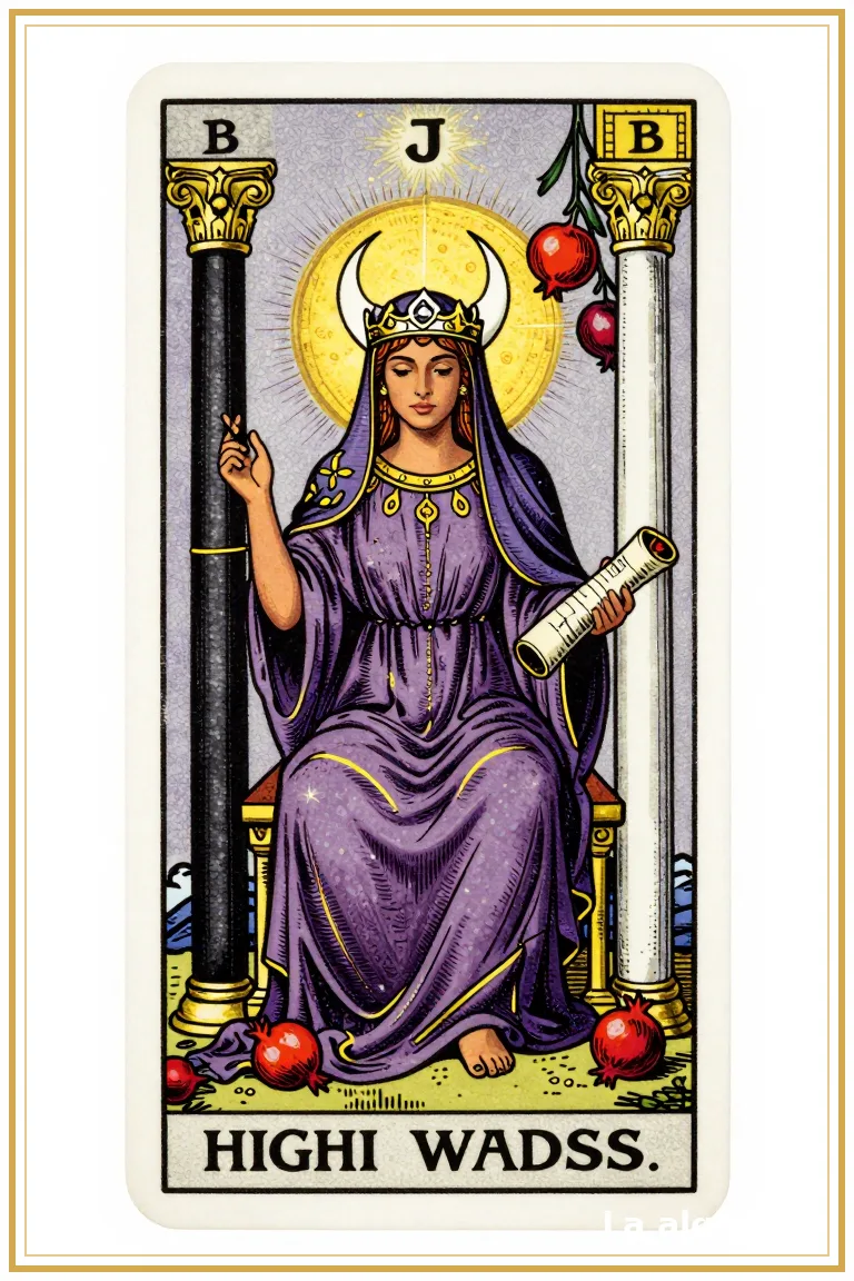 Arcano 02: La Sacerdotisa