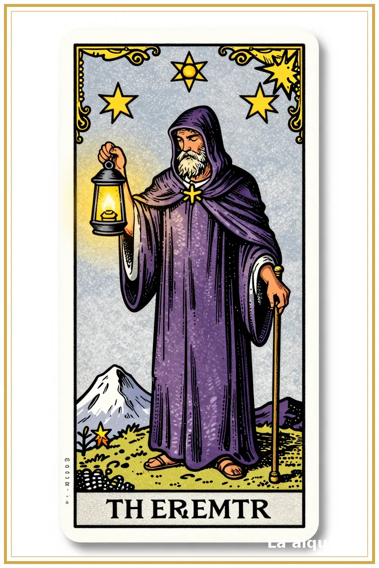 Arcano 09: El Ermitaño
