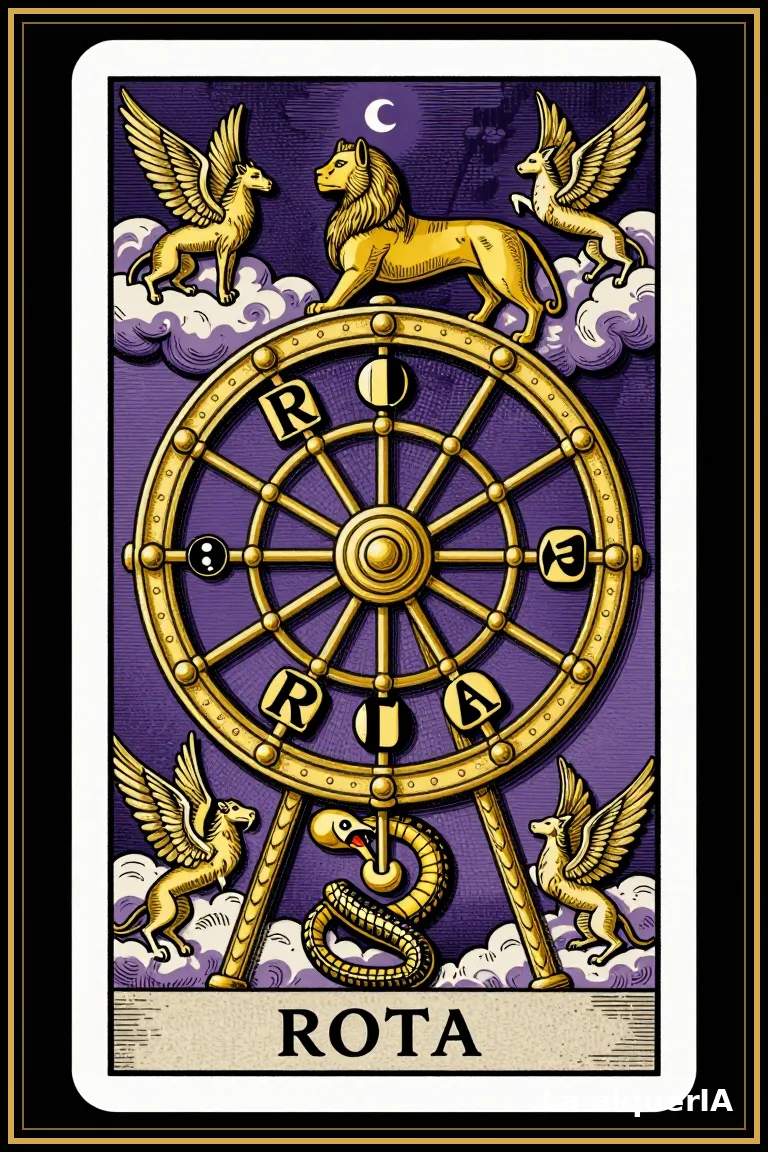 Arcano 10: La Rueda de la Fortuna